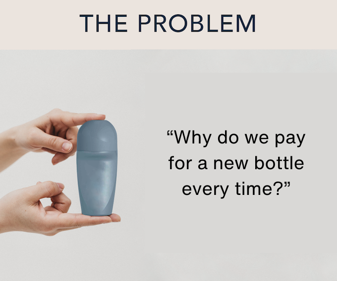 Why do we pay for a new bottle every time?